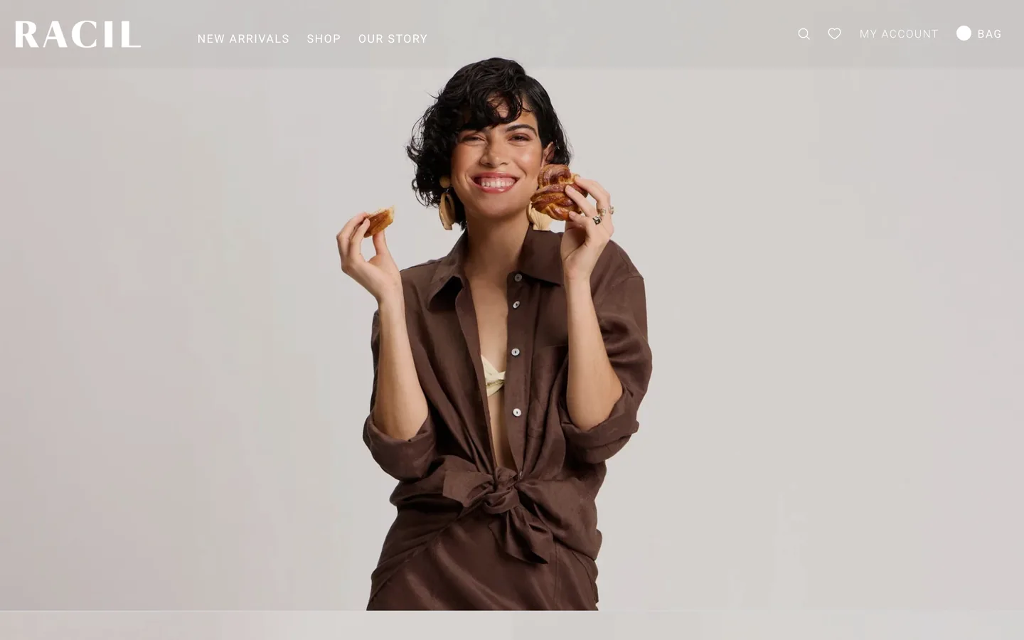 The Racil online store built by co.gent