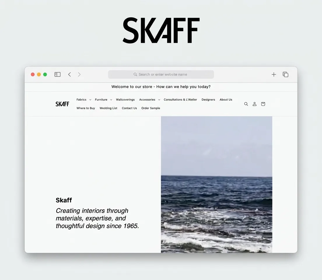 The Skaff Group online store built by co.gent
